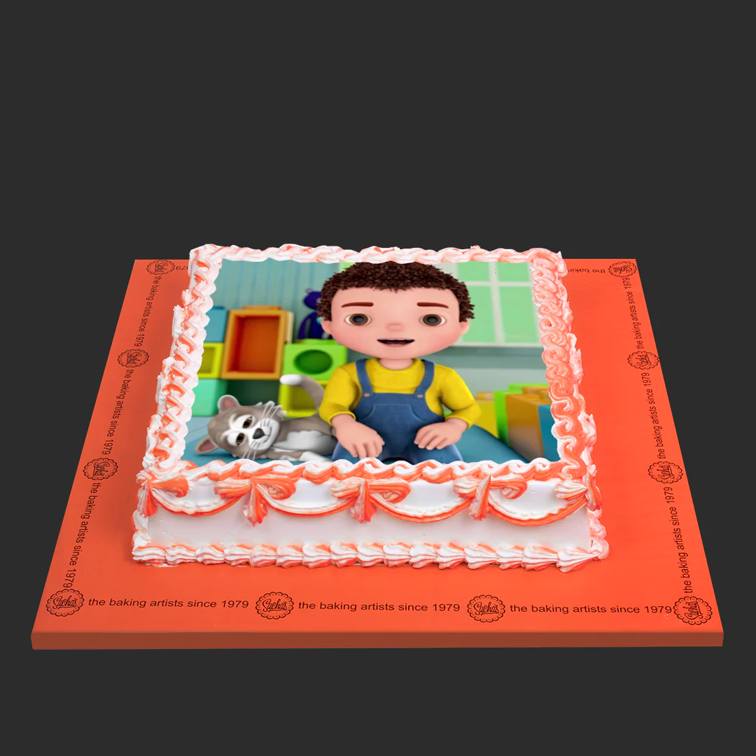 4 lbs Square Edible Picture Cake - Image 12