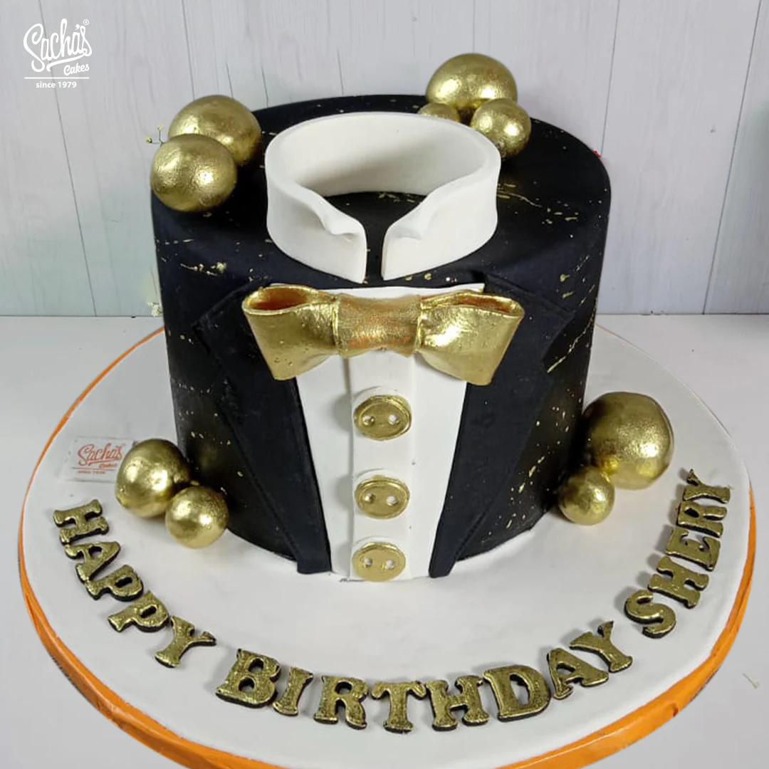 Elegant Attire Cake