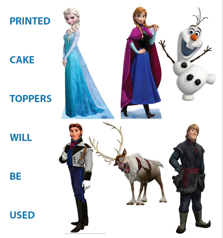 Elsa Frozen Theme Birthday Cake - Image 2