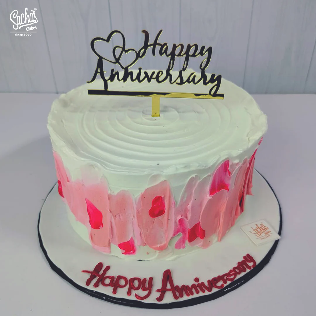 Eternal Love Anniversary Cake