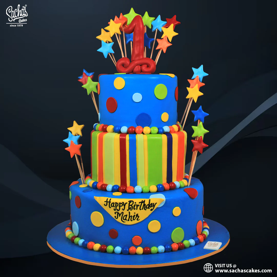 Shining Stars Birthday Cake