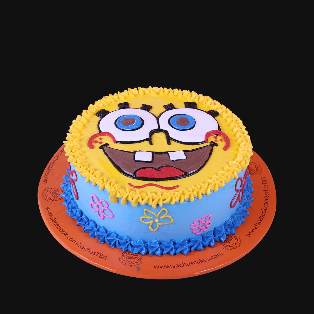 Sponge Bob Cream Cake